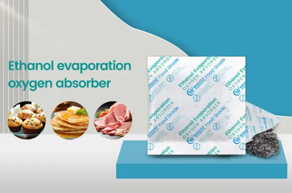 Ethanol evaporation oxygen absorber