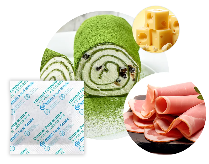 Food Ethanol evaporation oxygen absorber